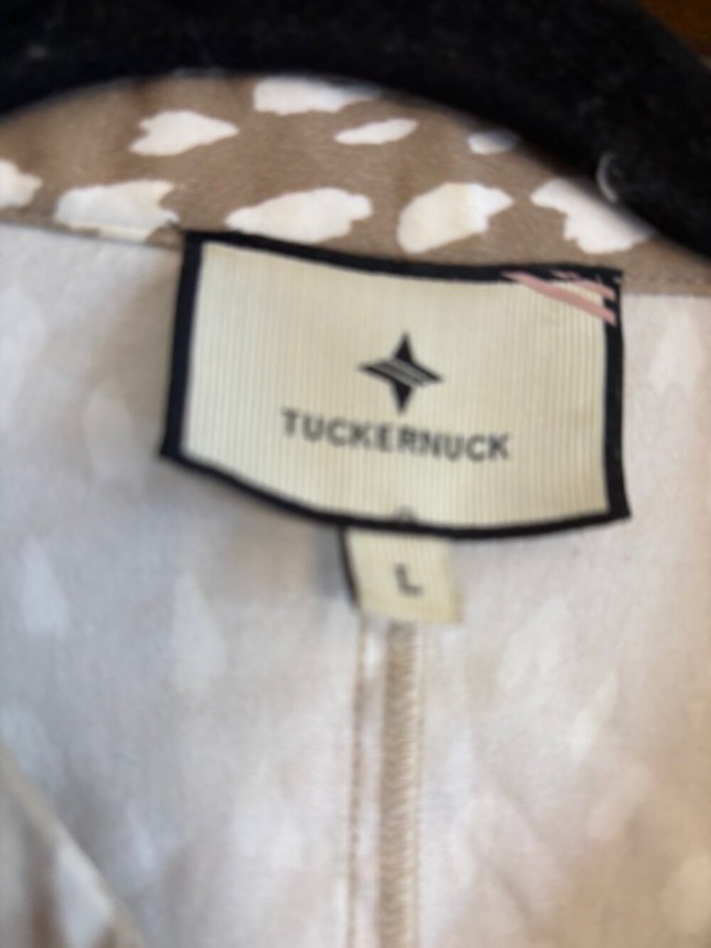 Tuckernuck Antelope Royal Shirt Dress, Size Large - Picture 2 of 5